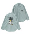 [期間限定価格]VISION STREET WEAR  ゴースト刺繍シャツ メンズ商品サムネイル-3