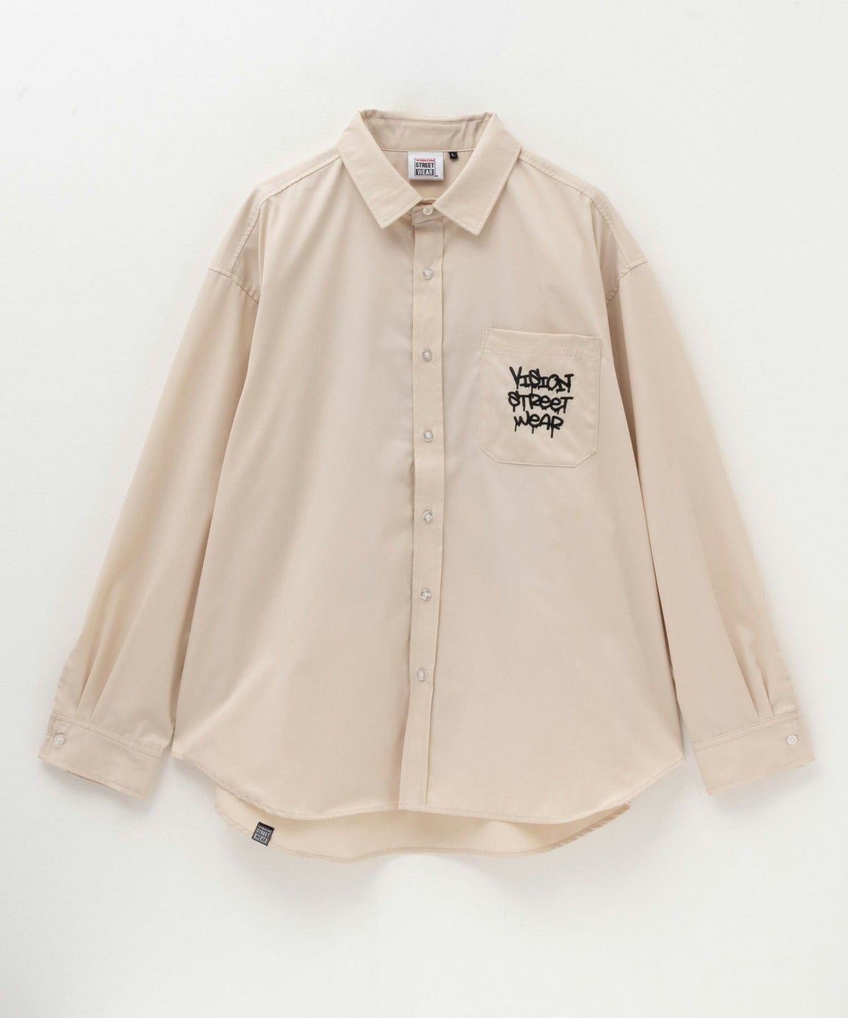 VISION STREET WEAR ゴースト刺繍シャツ メンズ