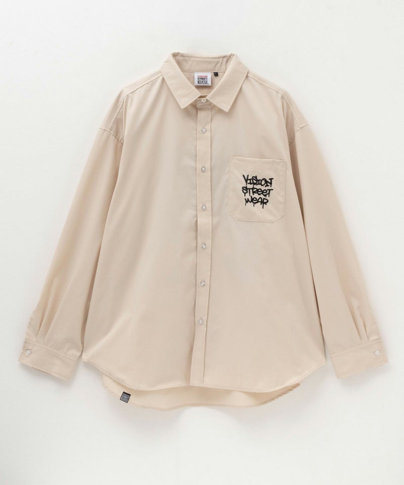 [期間限定価格]VISION STREET WEAR  ゴースト刺繍シャツ メンズ商品画像-4