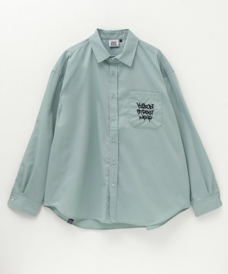 [期間限定価格]VISION STREET WEAR  ゴースト刺繍シャツ メンズ商品画像-8