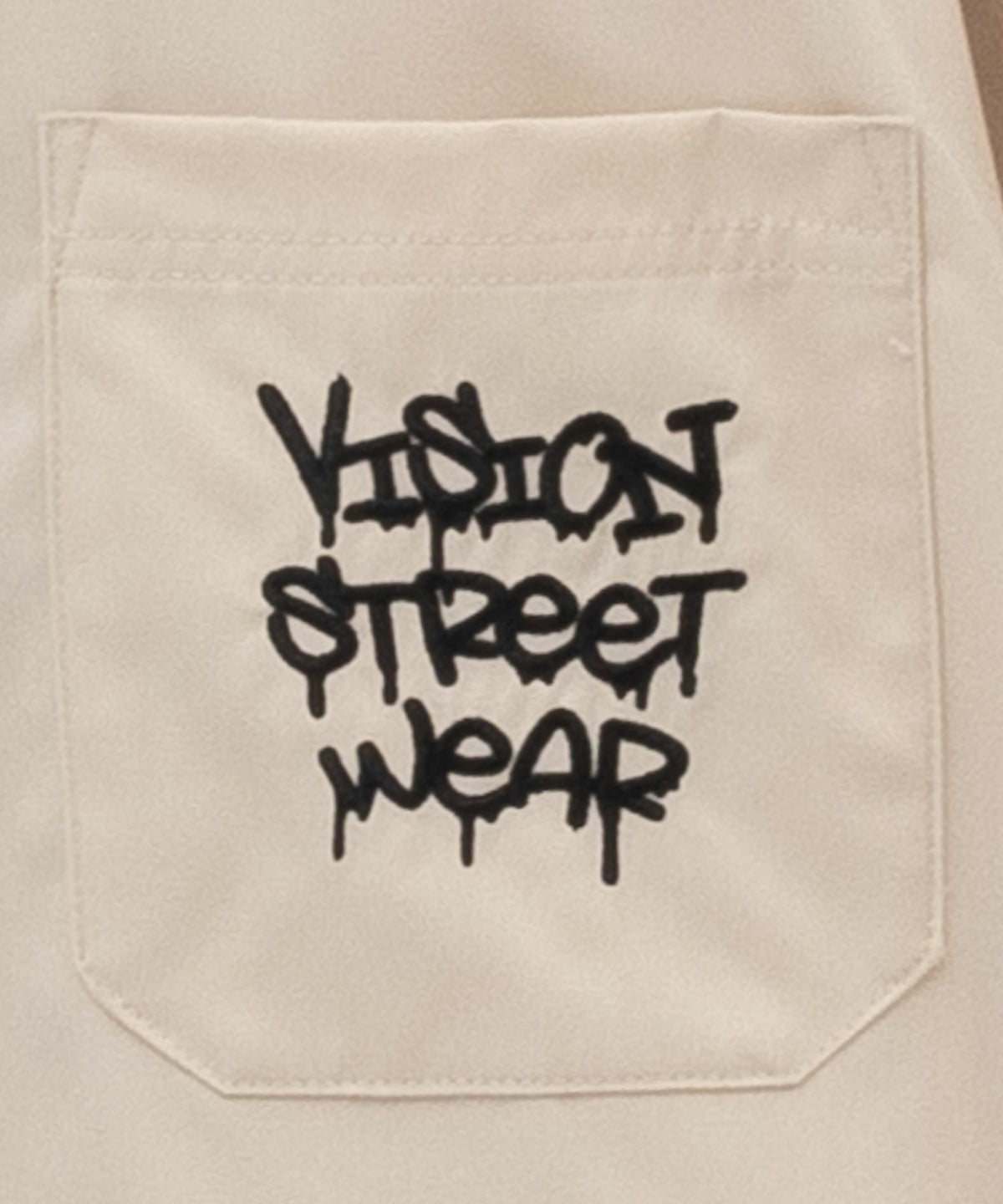 VISION STREET WEAR ゴースト刺繍シャツ メンズ