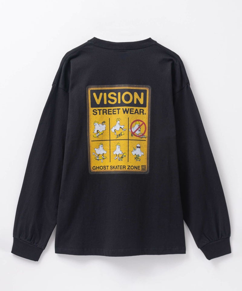 [期間限定価格]VISION STREET WEAR  ゴーストサインボード長袖Tシャツ メンズ商品画像-5