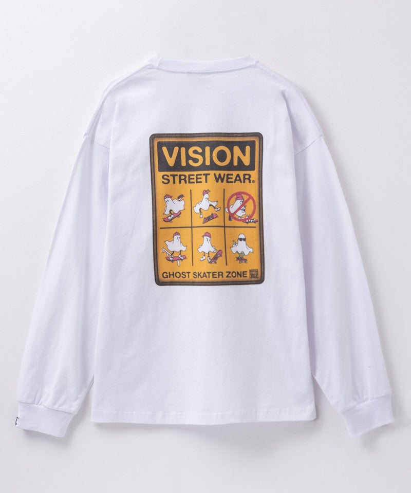 [期間限定価格]VISION STREET WEAR  ゴーストサインボード長袖Tシャツ メンズ商品画像-7