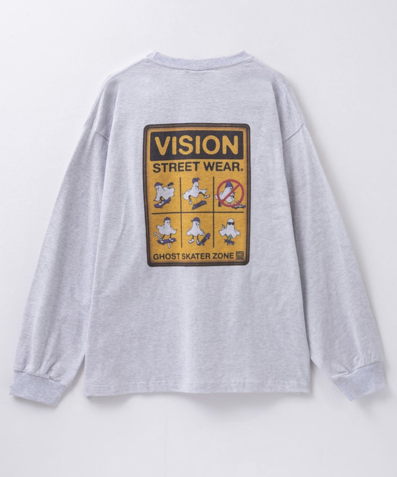 [期間限定価格]VISION STREET WEAR  ゴーストサインボード長袖Tシャツ メンズ商品画像-9