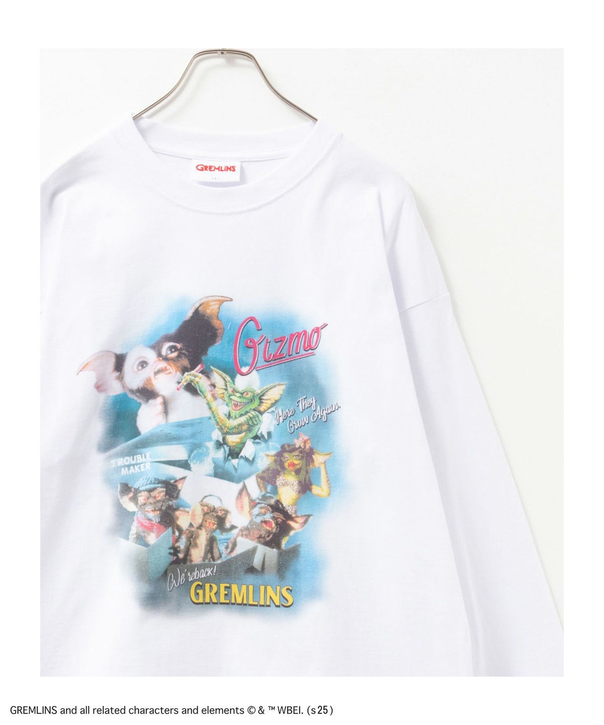 GREMLINS 長袖Tシャツ メンズ