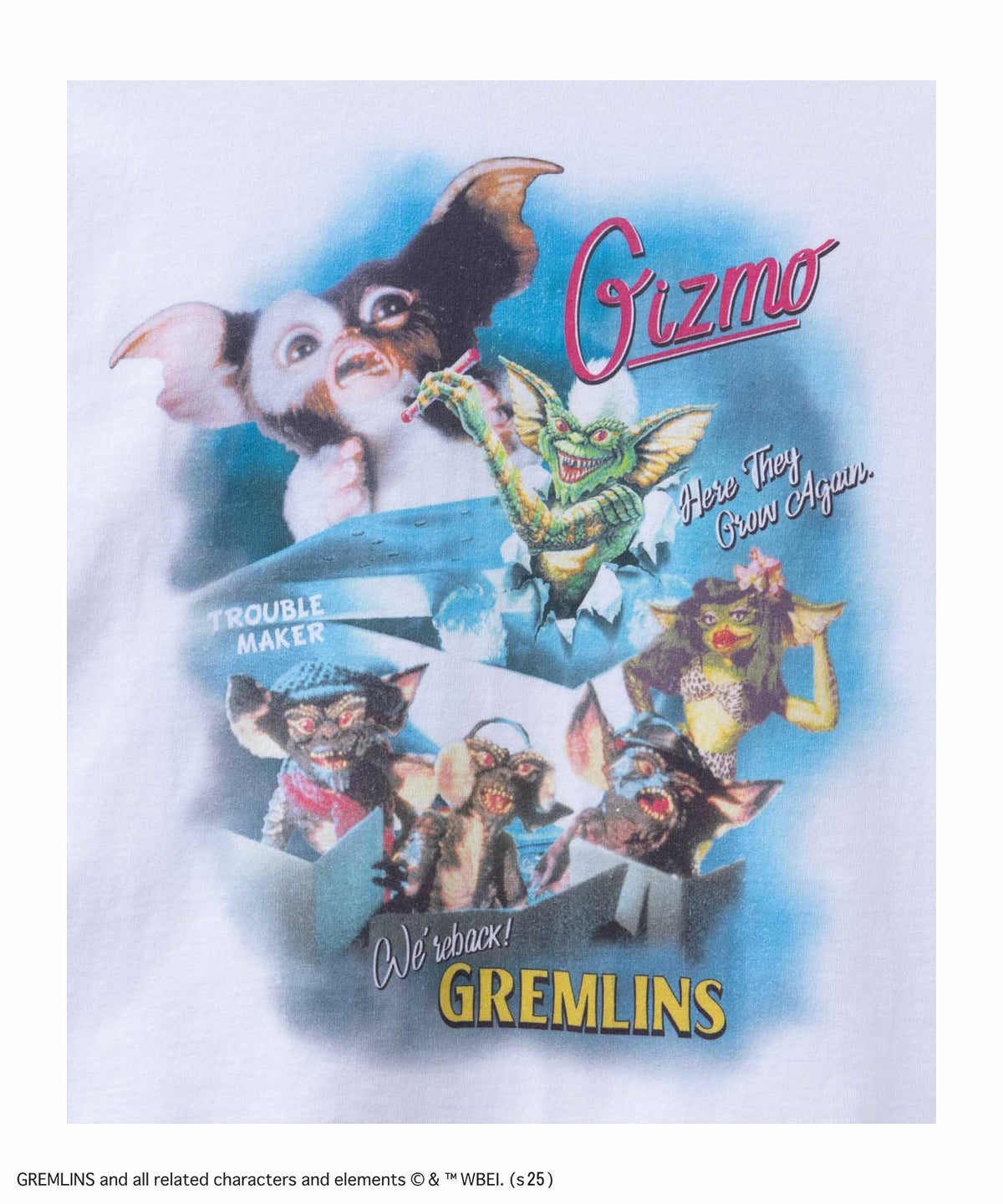 GREMLINS 長袖Tシャツ メンズ