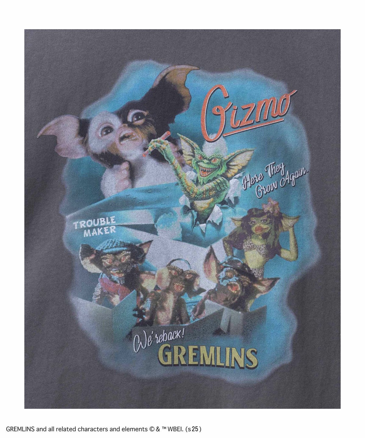 GREMLINS 長袖Tシャツ メンズ