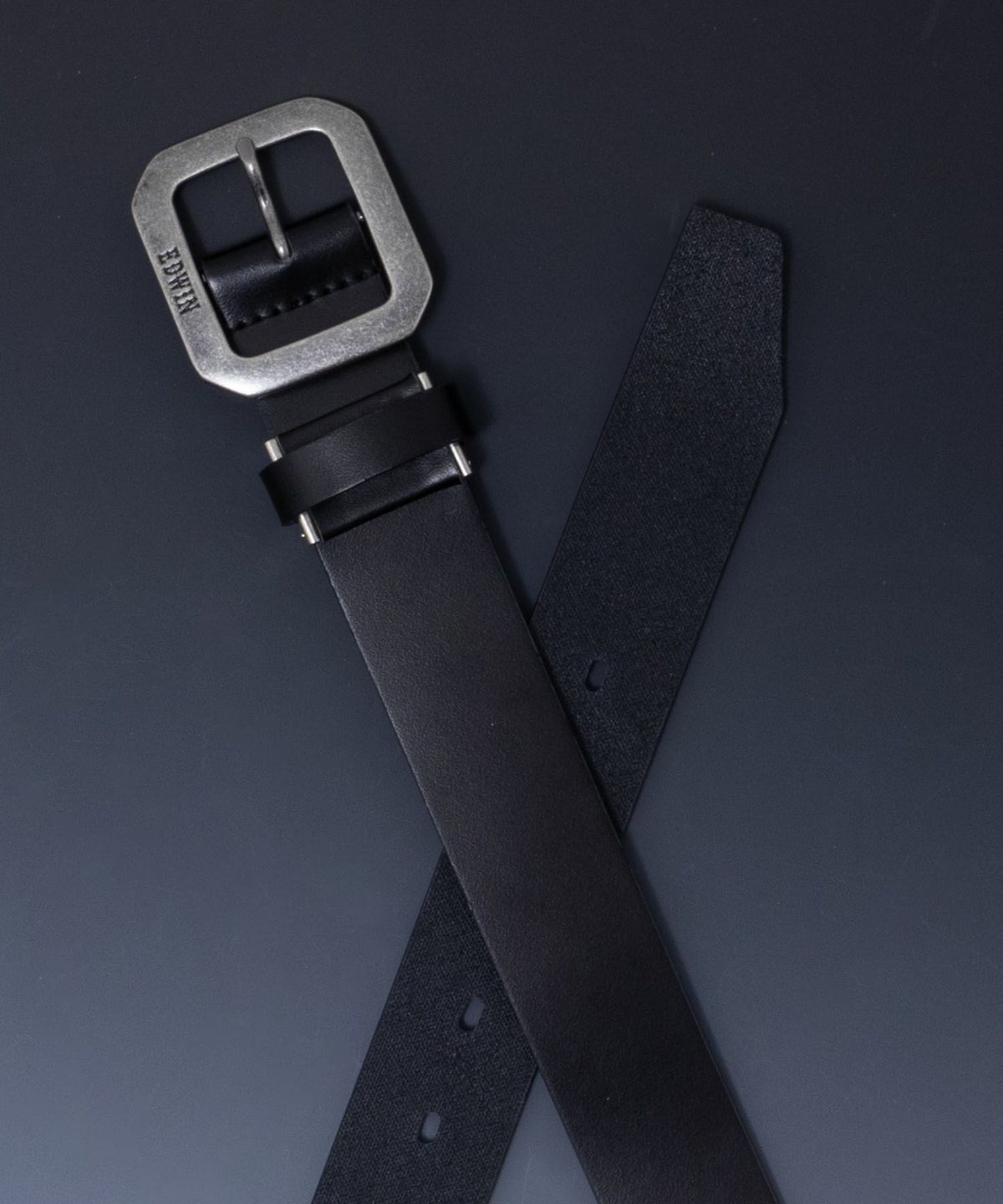 EDWIN 本革ベルト35mm幅 メンズ