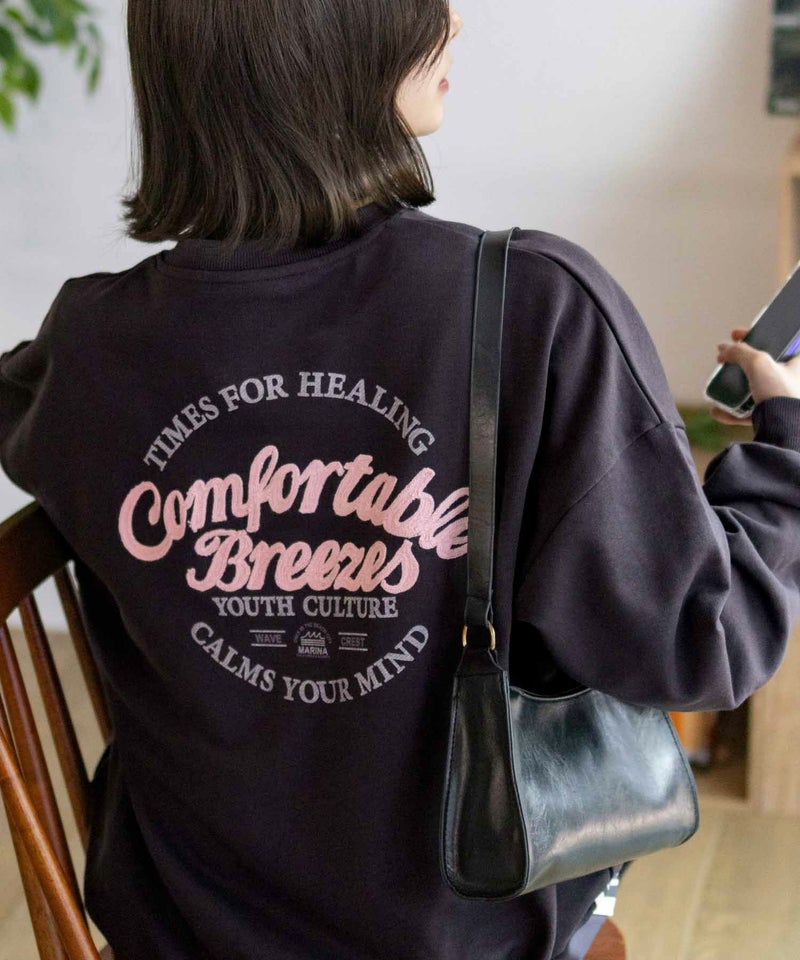 UNDERWRAPS  刺繍BIGトレーナー レディース商品画像-1