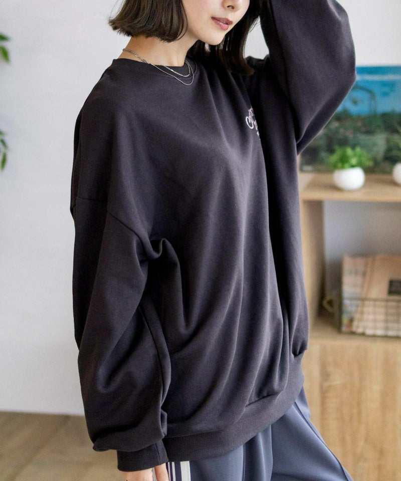 UNDERWRAPS  刺繍BIGトレーナー レディース商品画像-8