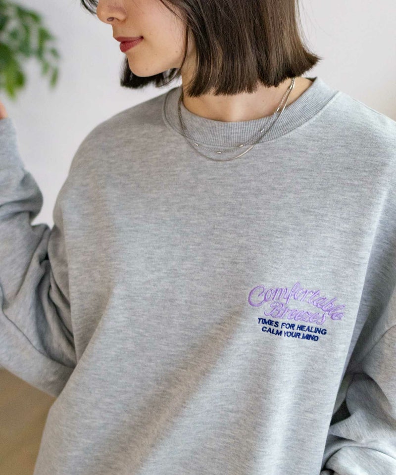 UNDERWRAPS  刺繍BIGトレーナー レディース商品画像-11