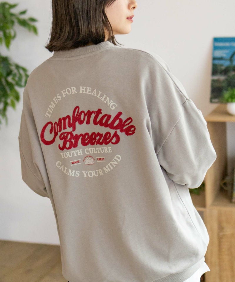 UNDERWRAPS 刺繍BIGトレーナー レディース商品画像-17