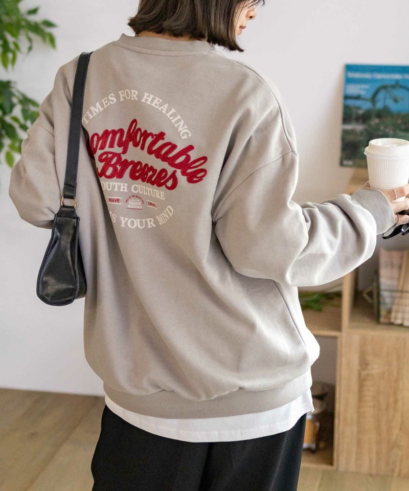 UNDERWRAPS 刺繍BIGトレーナー レディース商品画像-18