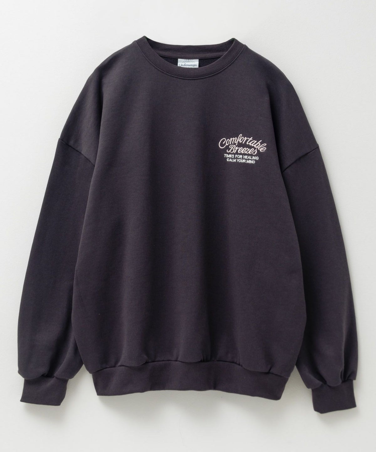 UNDERWRAPS 刺繍BIGトレーナー レディース