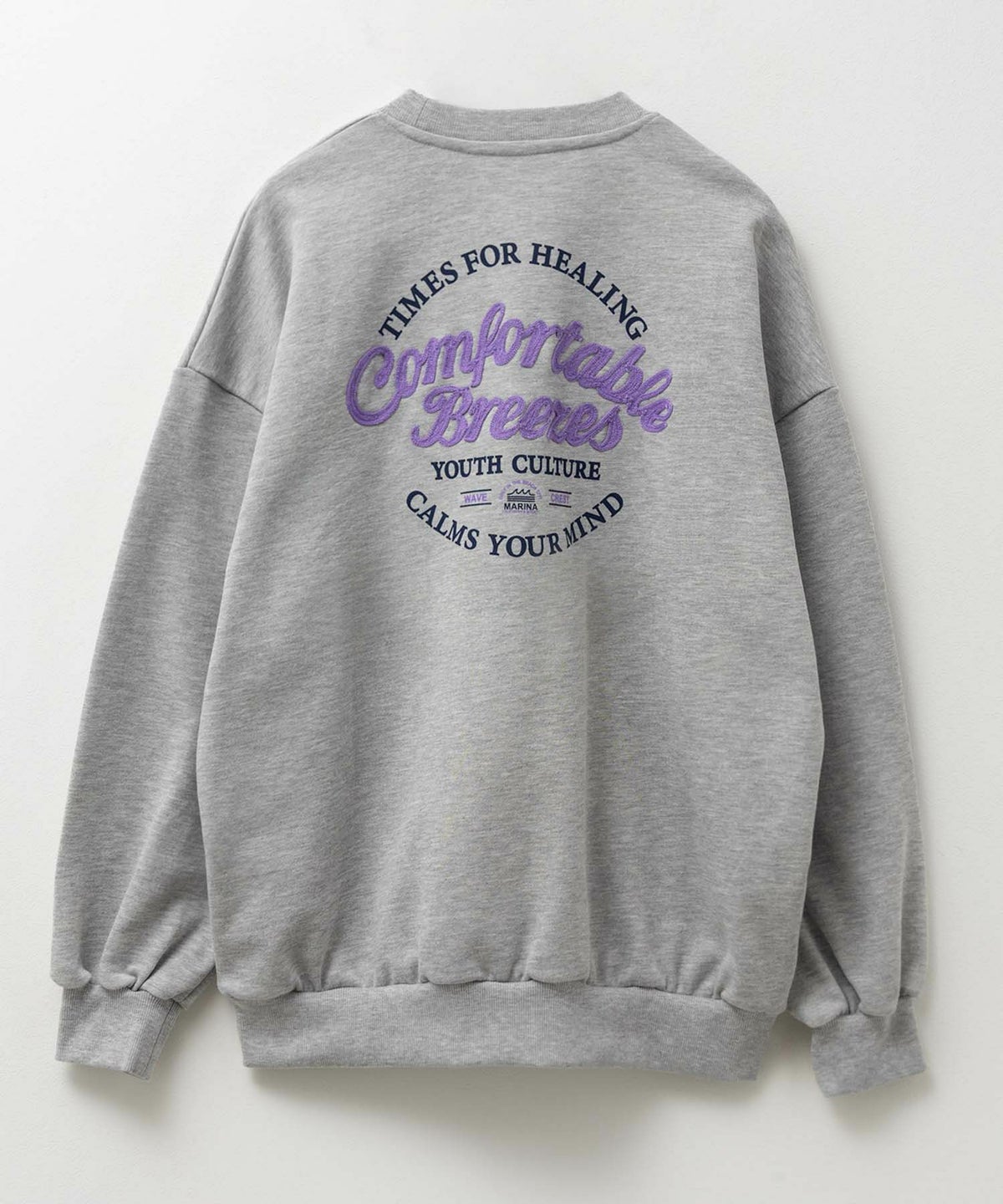 UNDERWRAPS 刺繍BIGトレーナー レディース