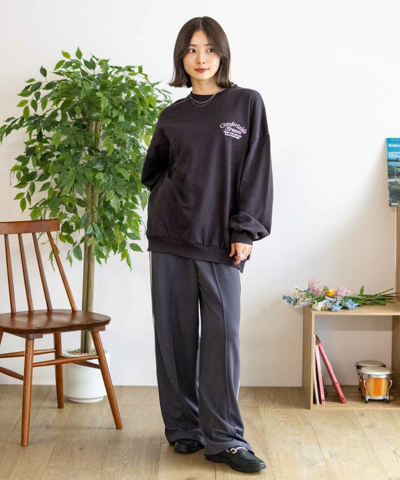 UNDERWRAPS 刺繍BIGトレーナー レディース商品画像-30