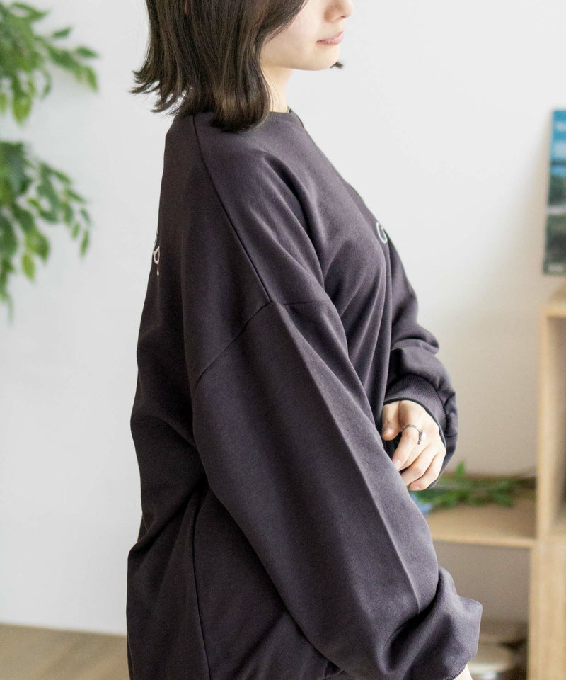 UNDERWRAPS 刺繍BIGトレーナー レディース商品画像-8