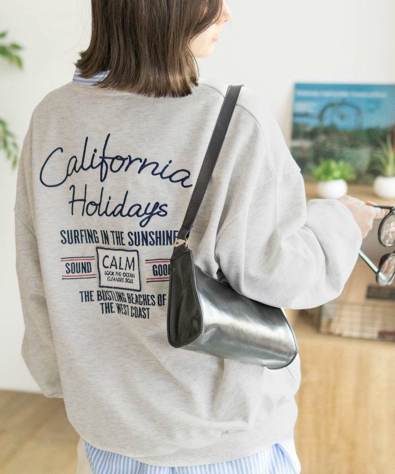 UNDERWRAPS 刺繍BIGトレーナー レディース商品画像-12