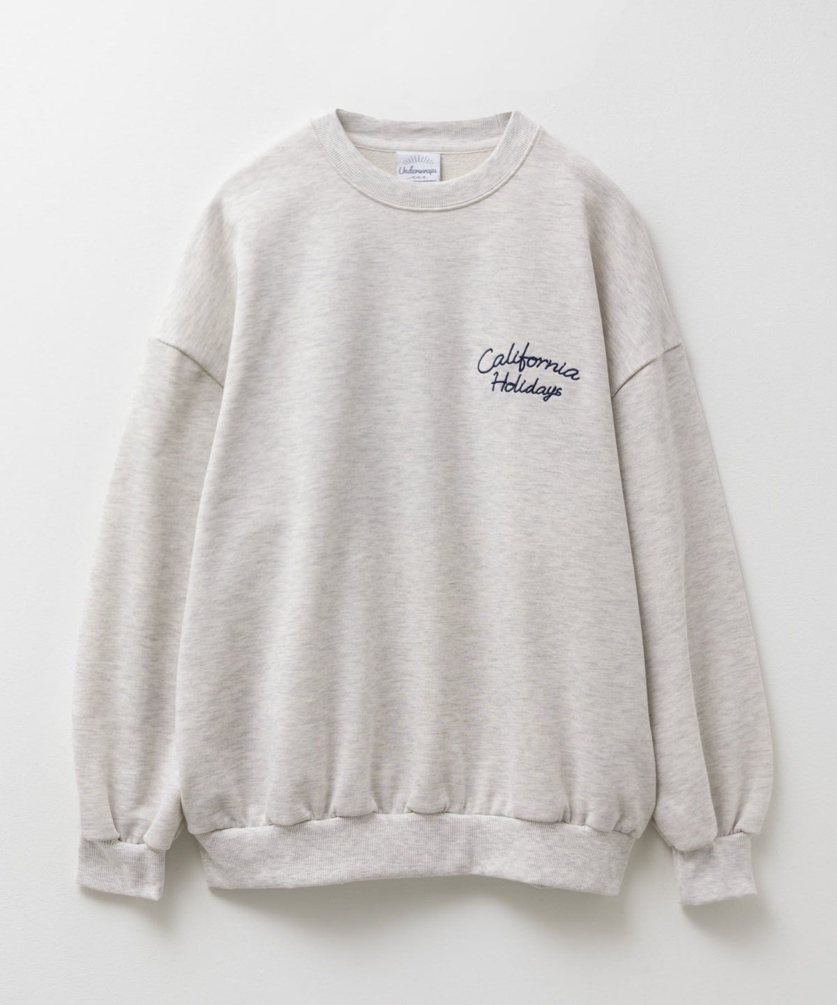 UNDERWRAPS 刺繍BIGトレーナー レディース