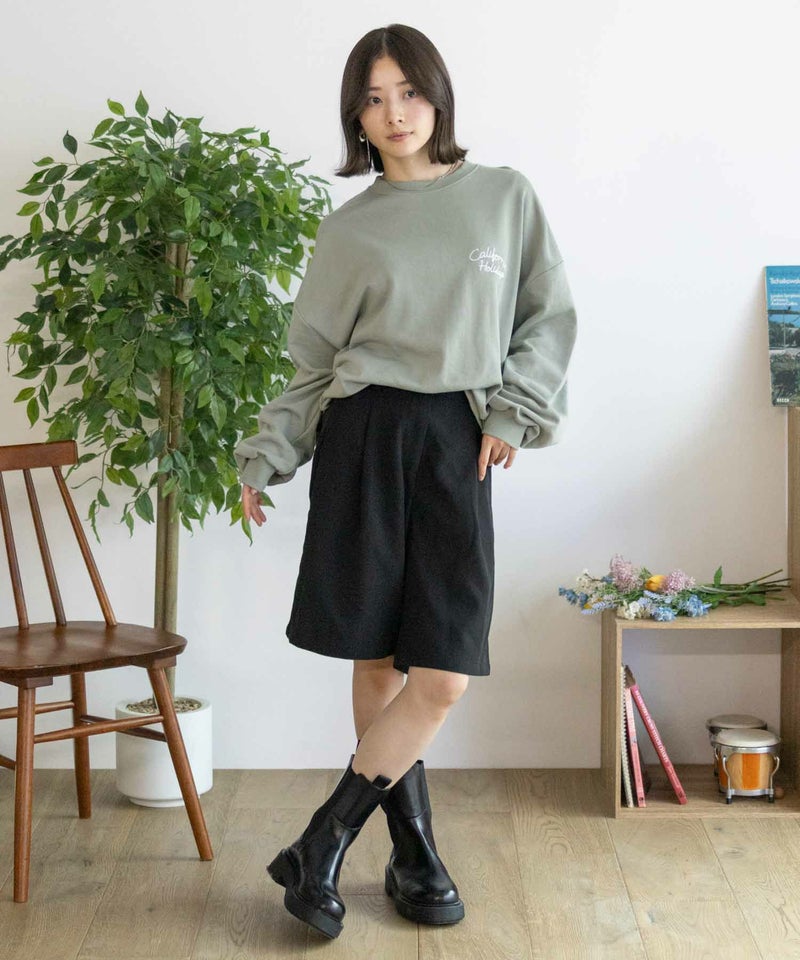 UNDERWRAPS 刺繍BIGトレーナー レディース商品画像-32