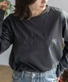 nAvy ロゴプリント長袖Tシャツ レディース メール便 対応商品商品サムネイル-18