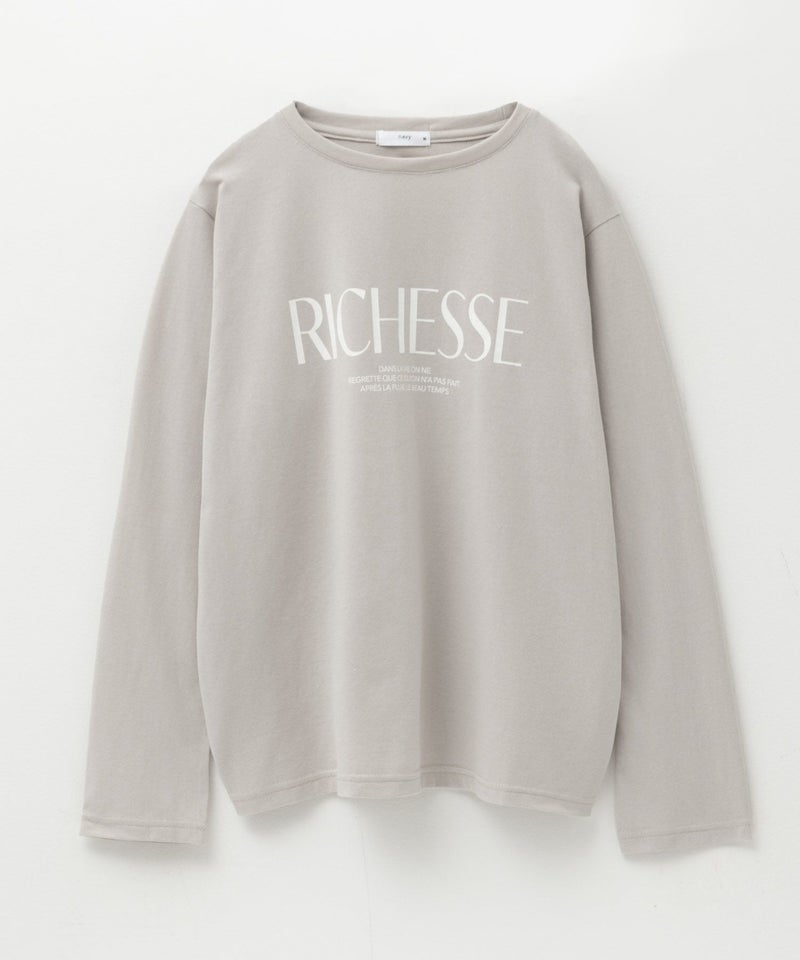 nAvy ロゴプリント長袖Tシャツ レディース メール便 対応商品商品画像-21