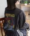 CONVERSE 天竺ピグメントライク長袖Tシャツ レディース メール便 対応商品商品サムネイル-22
