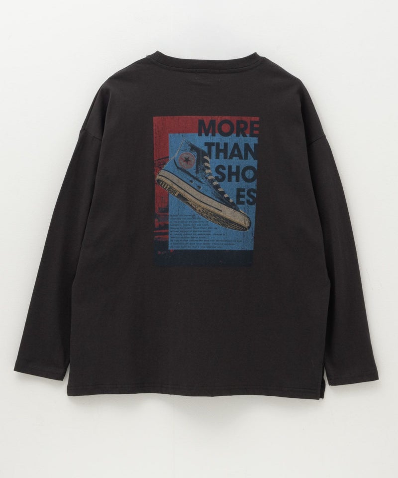 CONVERSE 天竺ピグメントライク長袖Tシャツ レディース メール便 対応商品商品画像-28