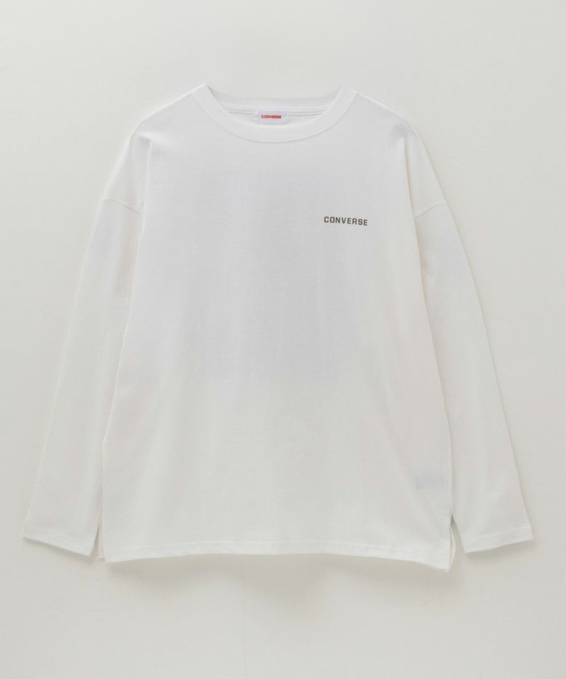 CONVERSE  天竺ピグメントライク長袖Tシャツ レディース メール便 対応商品商品画像-29