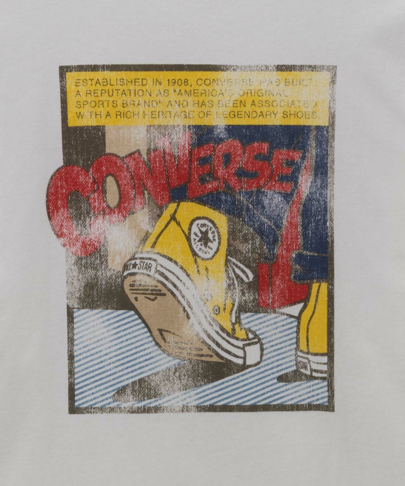 CONVERSE 天竺ピグメントライク長袖Tシャツ レディース メール便 対応商品商品画像-36