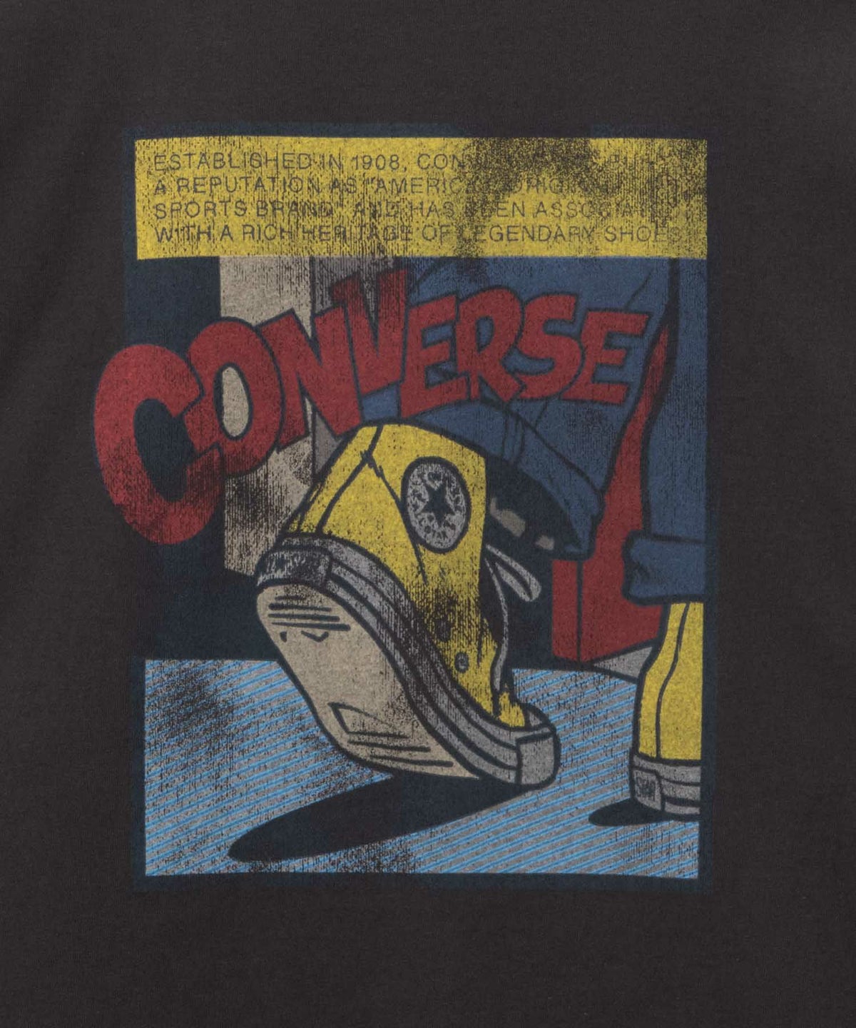 CONVERSE 天竺ピグメントライク長袖Tシャツ レディース ネコポス 対応商品