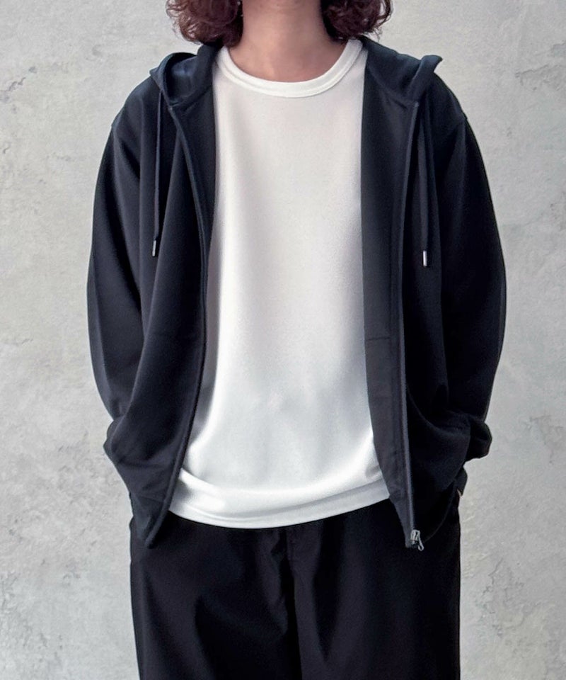 NAVY ジョーゼットZIPパーカー メンズ商品画像-8