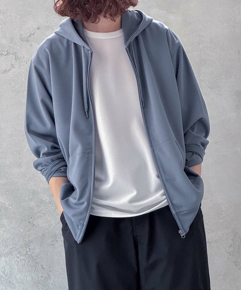 NAVY ジョーゼットZIPパーカー メンズ商品画像-18