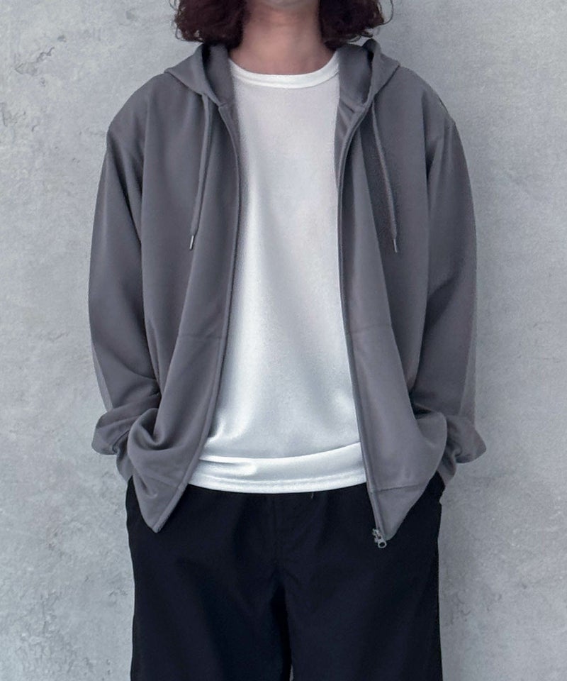 NAVY ジョーゼットZIPパーカー メンズ商品画像-23