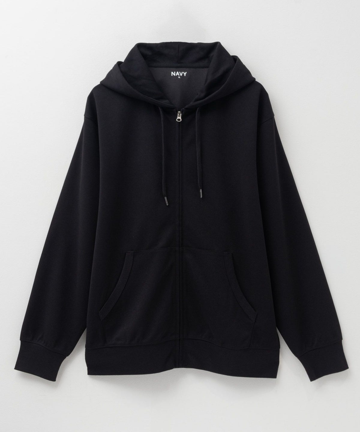 NAVY ジョーゼットZIPパーカー メンズ