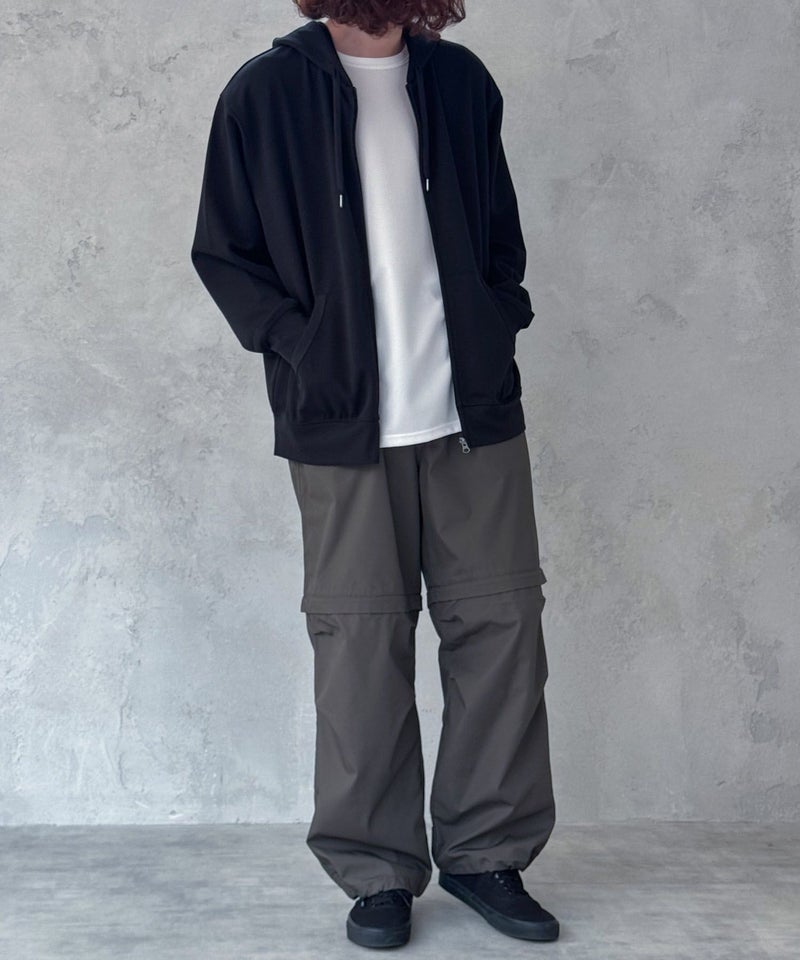 NAVY  ジョーゼットZIPパーカー メンズ商品画像-36