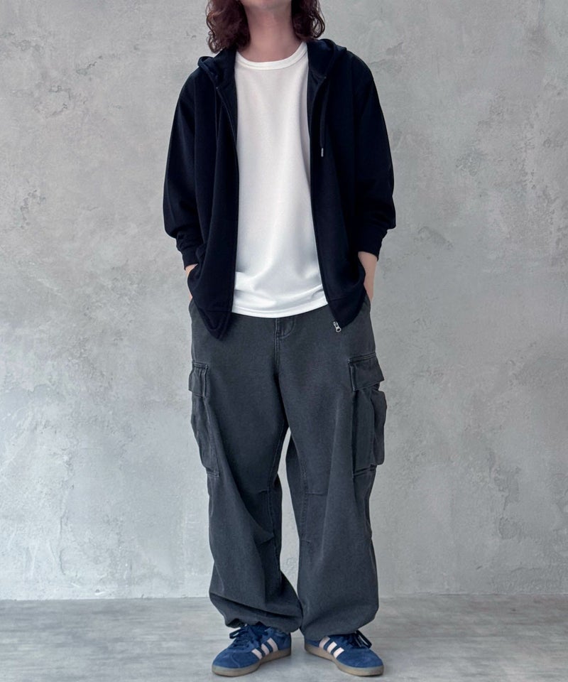 NAVY ジョーゼットZIPパーカー メンズ商品画像-39