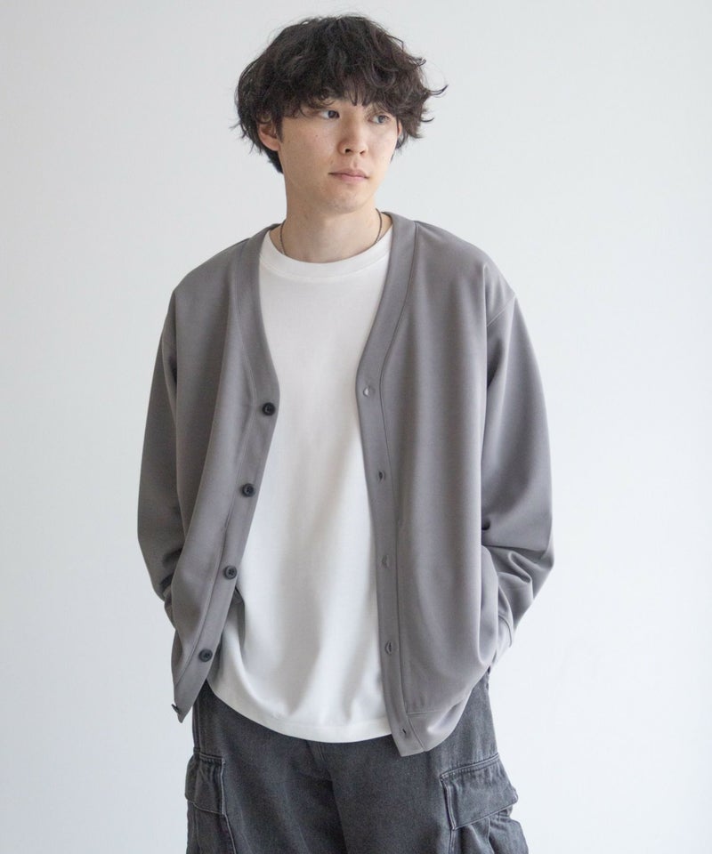 NAVY ジョーゼットカーディガン メンズ商品画像-1