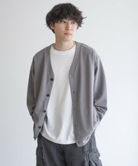 NAVY ジョーゼットカーディガン メンズ