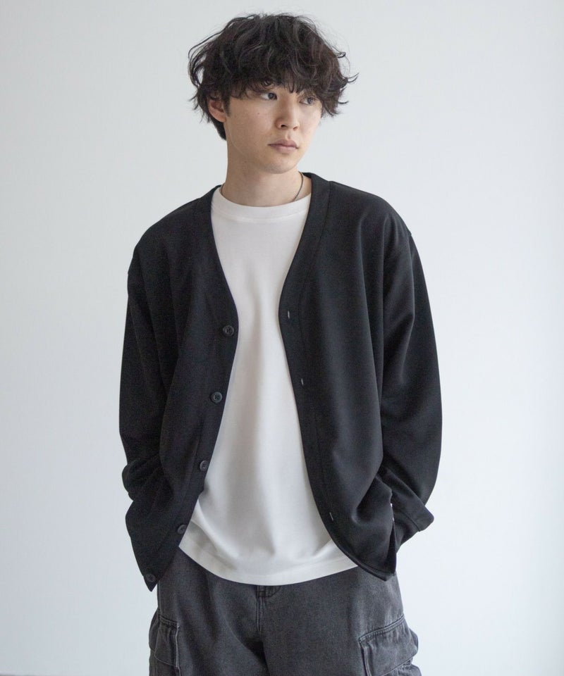 NAVY  ジョーゼットカーディガン メンズ商品画像-2