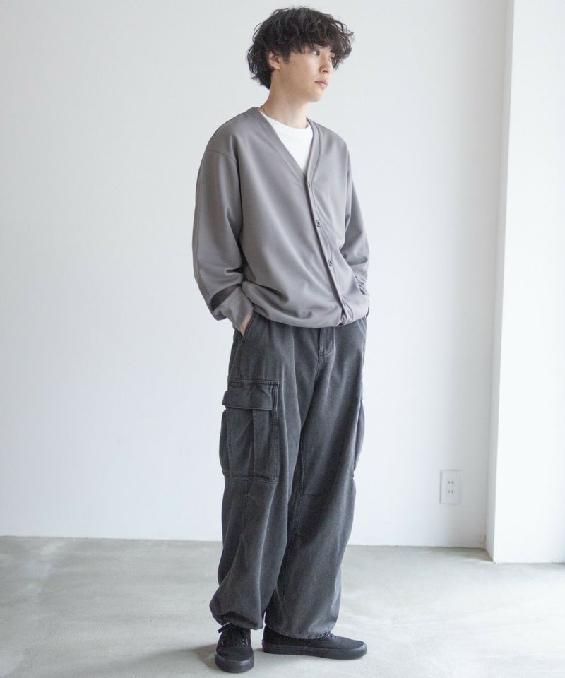 NAVY ジョーゼットカーディガン メンズ商品画像-11