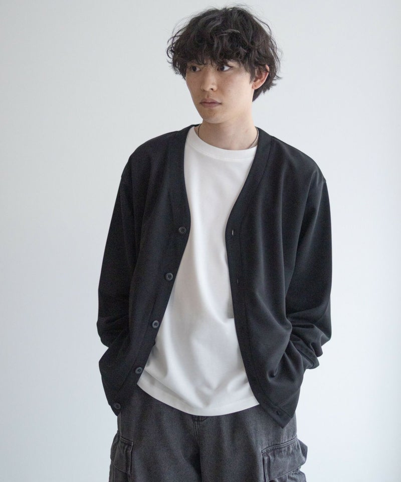 NAVY  ジョーゼットカーディガン メンズ商品画像-12