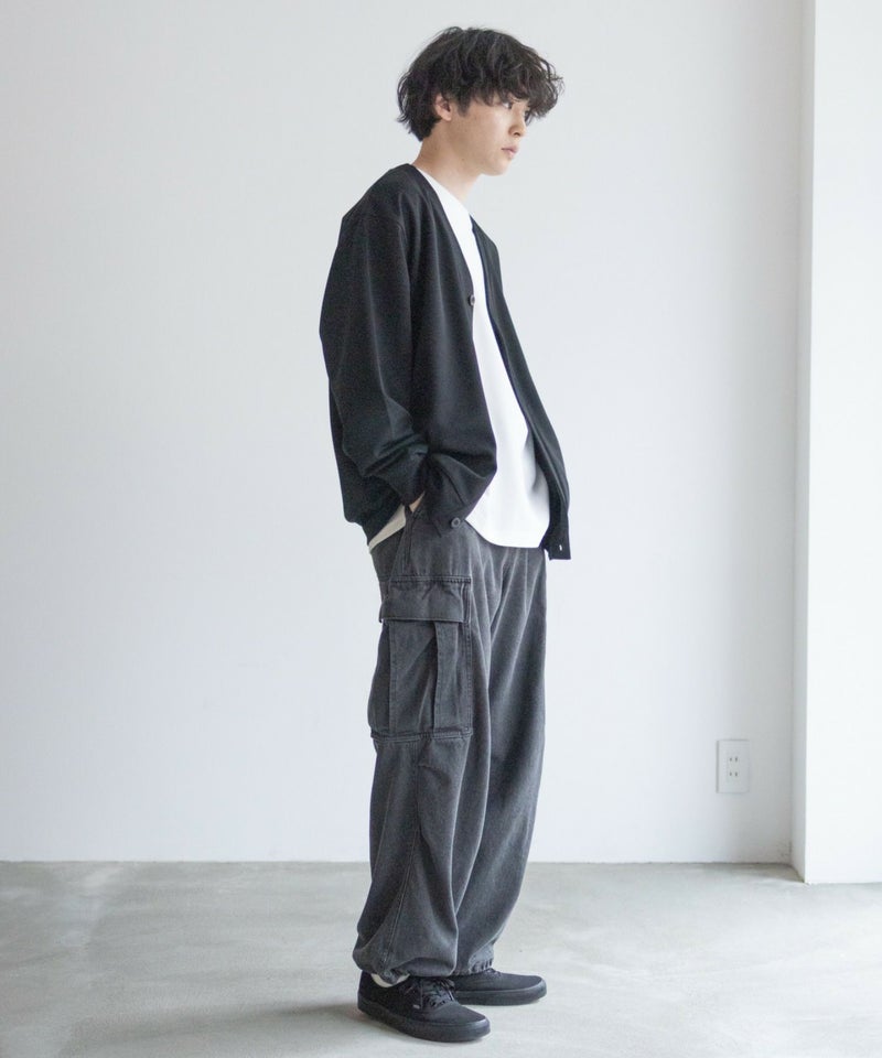 NAVY  ジョーゼットカーディガン メンズ商品画像-16