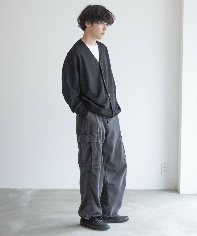 NAVY ジョーゼットカーディガン メンズ商品画像-19