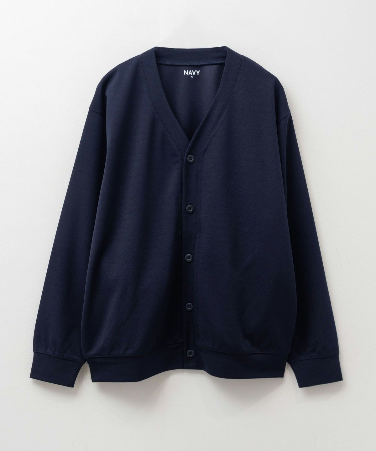 NAVY ジョーゼットカーディガン メンズ