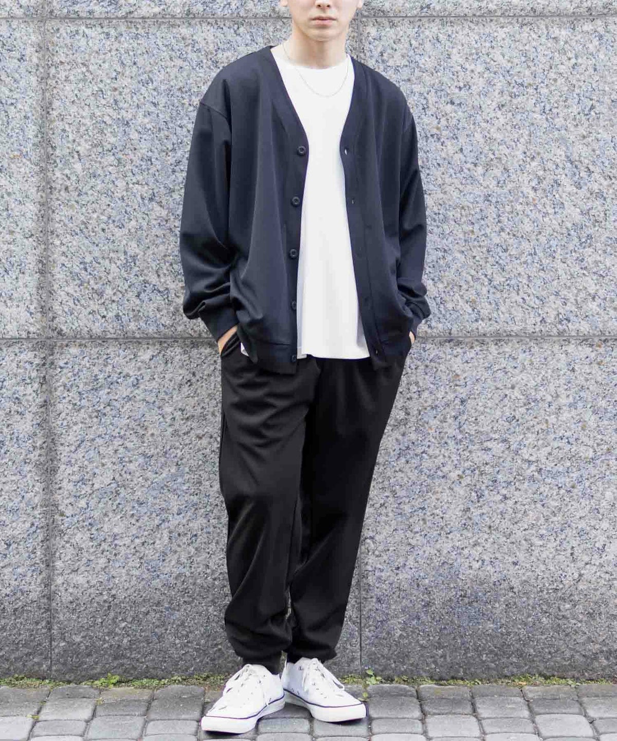 NAVY ジョーゼットジョガーパンツ メンズ