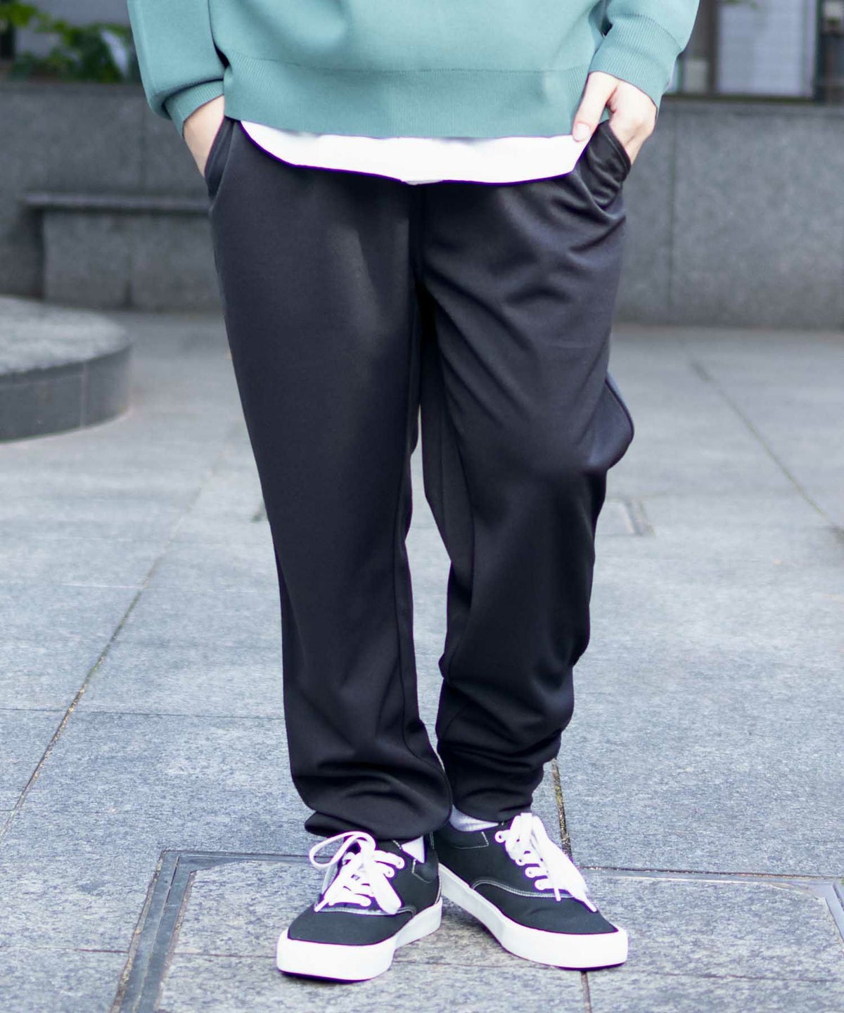 NAVY ジョーゼットジョガーパンツ メンズ