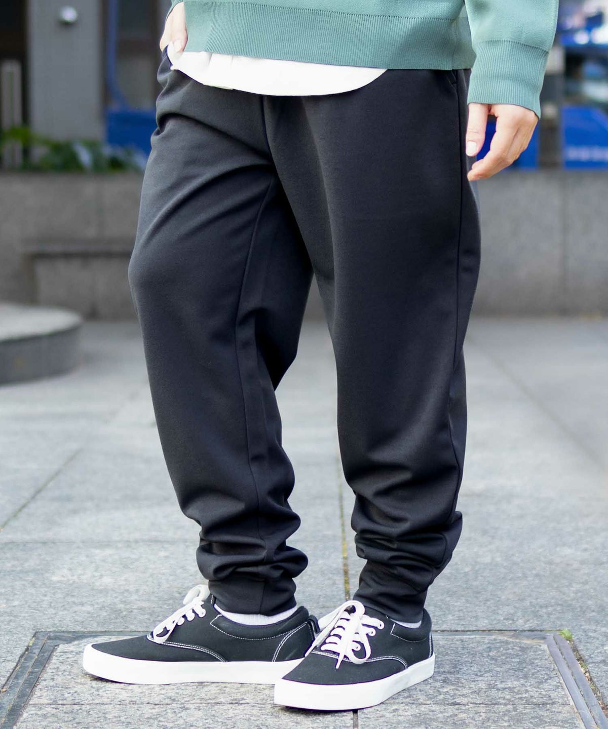 NAVY ジョーゼットジョガーパンツ メンズ