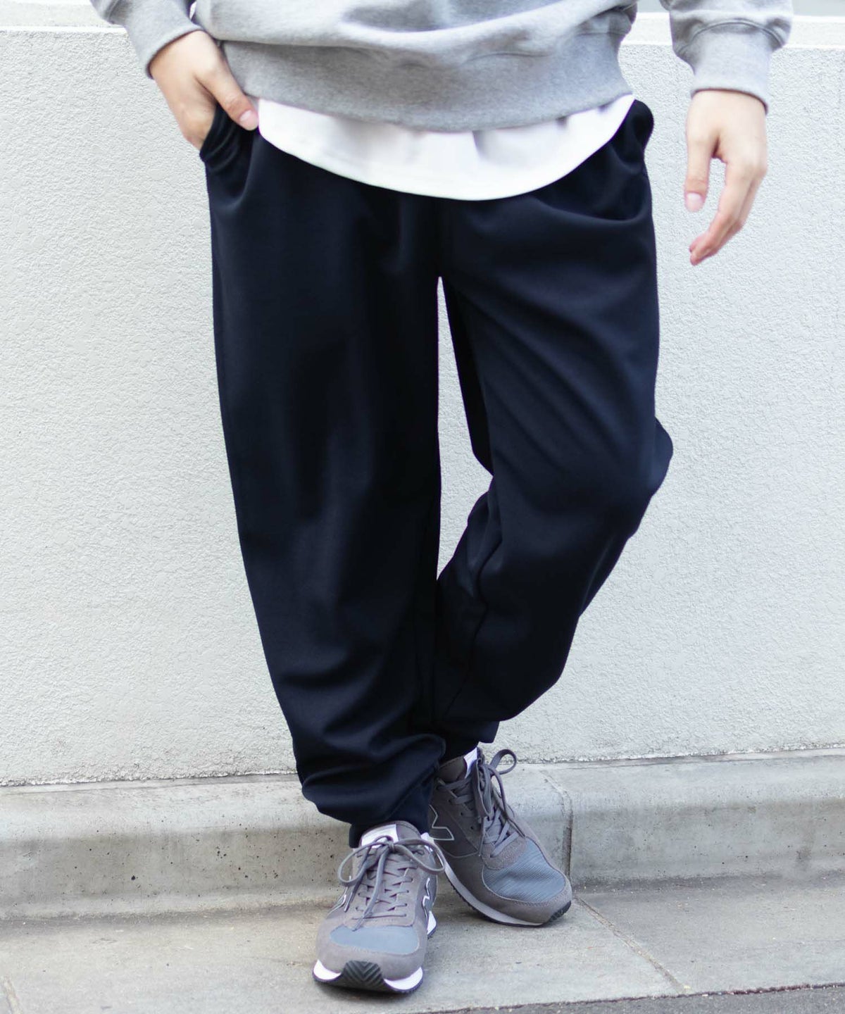 NAVY ジョーゼットジョガーパンツ メンズ