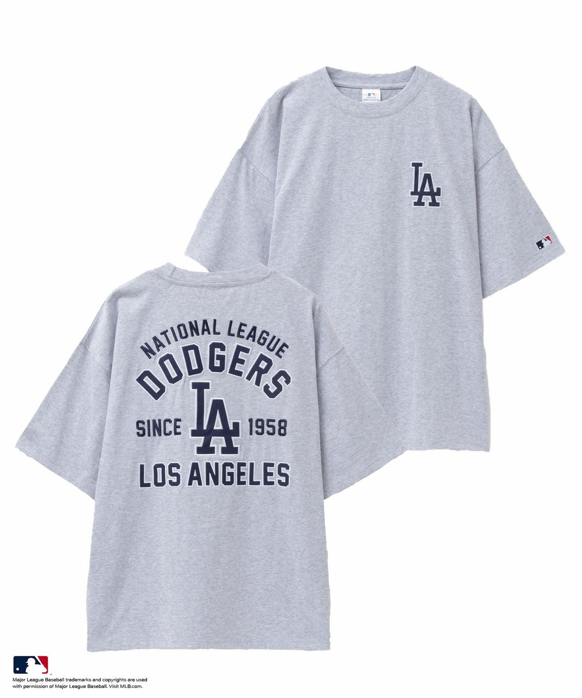 MLB ツイルワッペンTシャツ メンズ ネコポス 対応商品